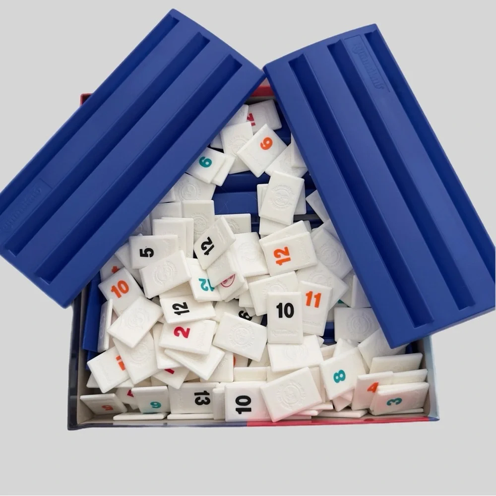 Rummikub Two - Six Player Special Edition Board Game, Ages 8+ 160 Tiles, 6 Racks - Picture 3 of 3